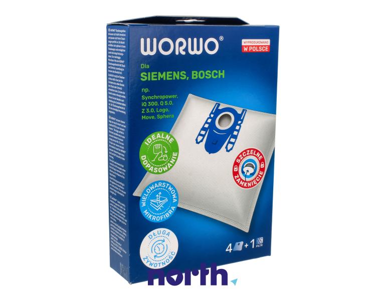 Worki do odkurzacza do Siemens VS08G2510/03,1
