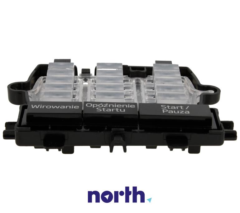 Zespół przycisków panelu sterowania do pralki Beko WRE6511XWW1E PL,3