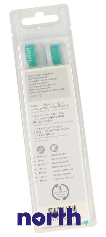 Końcówki Sonicare (2szt.) ProResults HX601207 do szczoteczki do zębów Philips HX6932/10,4