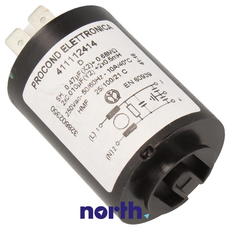 Filtr przeciwzakłóceniowy do zmywarki do AEG F55002VI0P,0