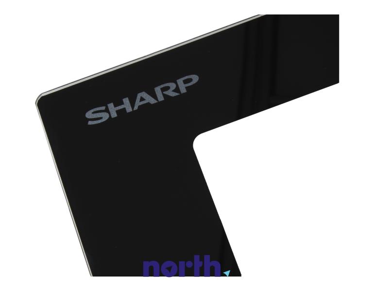 Szyba zewnętrzna drzwiczek do mikrofalówki do Sharp R-642(IN)E,7